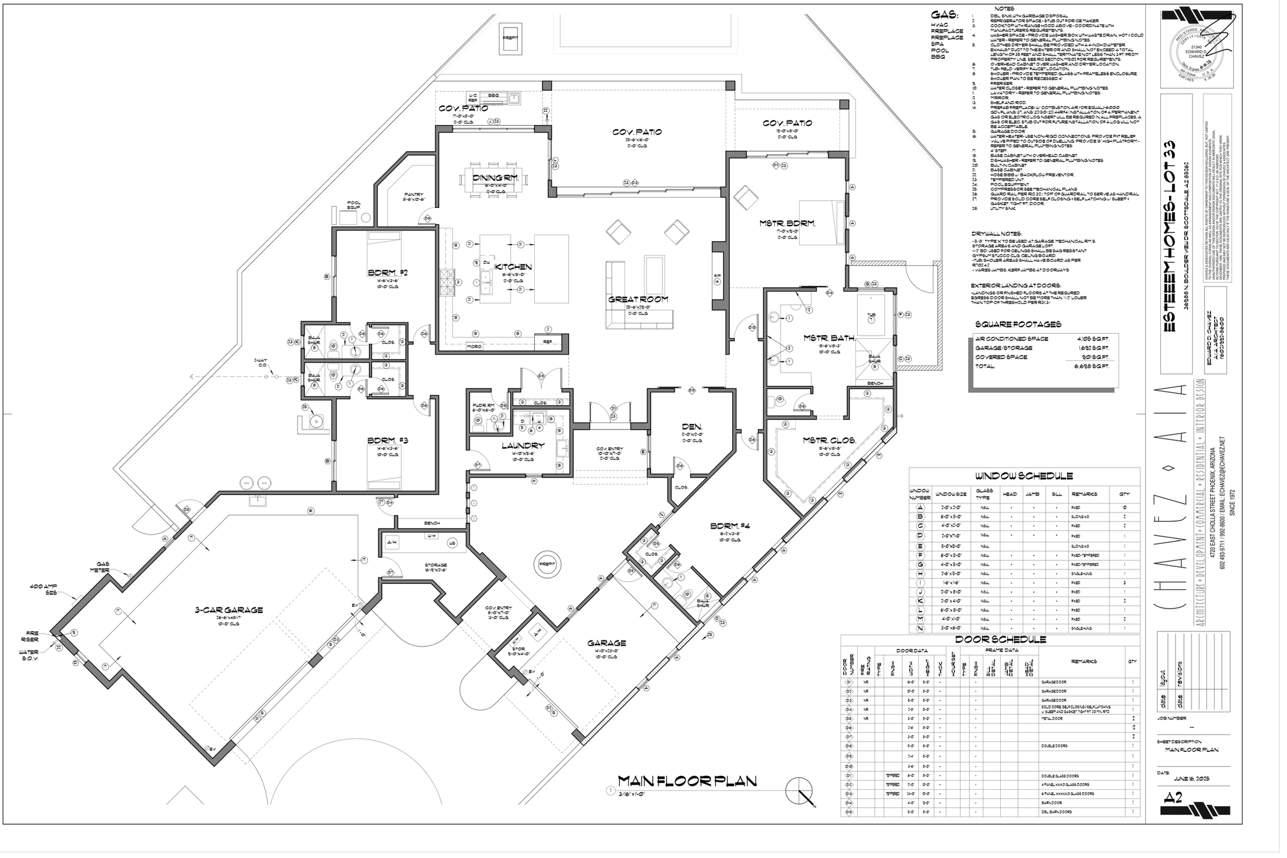 36988 N Boulder View Dr Floor Plan