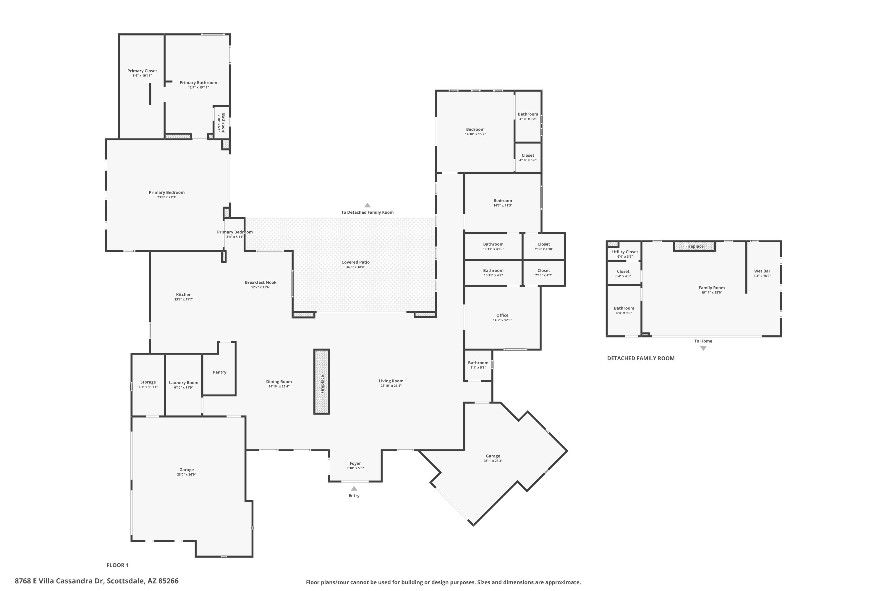 8768 E Villa Cassandra Dr Floor Plan
